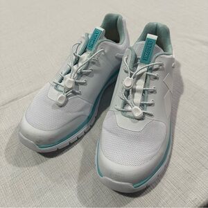 Anodyne No. 23 Size 11 Wide White & Teal Blue Men’s Athletic Shoes